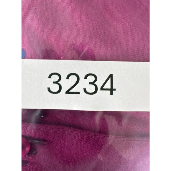 Rafaella Petite Size P Beaded Cardigan Sweater Purple Long Sleeve Casual - Picture 9 of 9